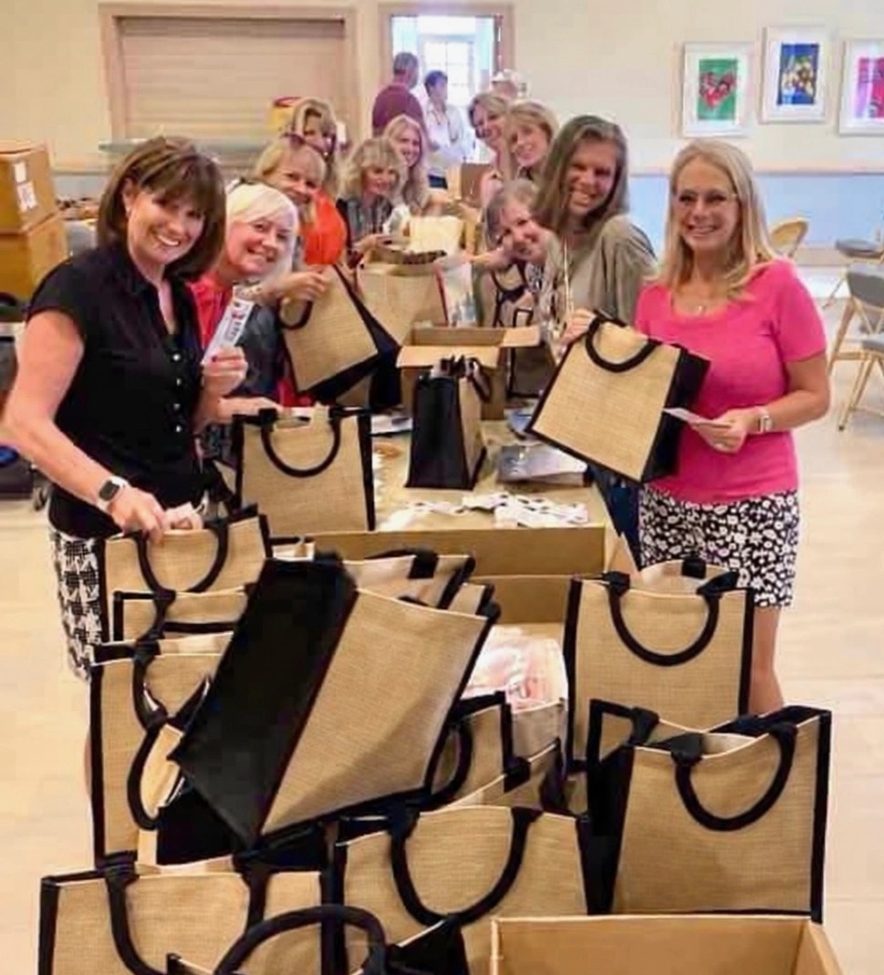Ladies with bags